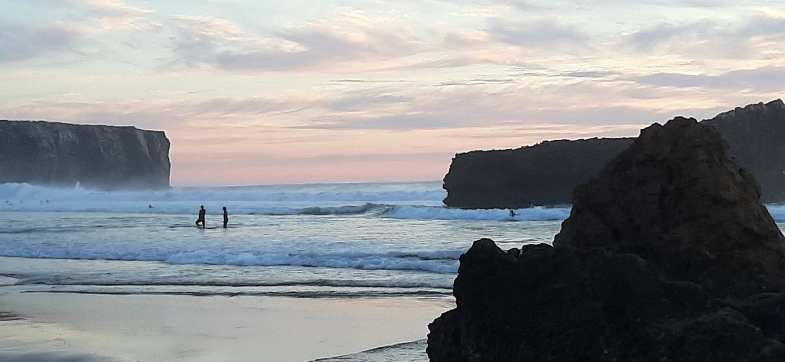 Sea stacks and Atlantic surf on the west coast